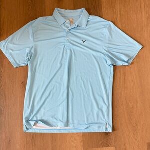 Callaway Sky Blue Polo Shirt